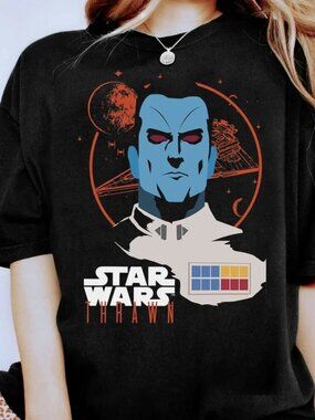 Star Wars Admiral Thrawn Head Shot Unisex T Shirt 261